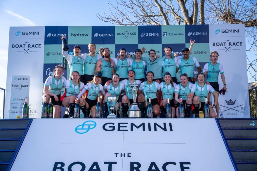 Cambridge rowing crew