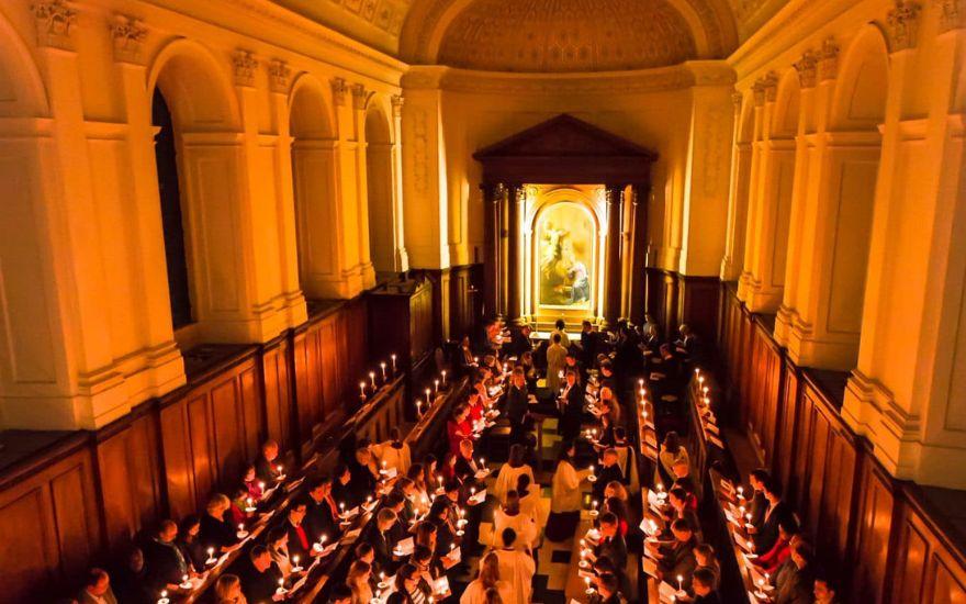 Advent service in the Chapel